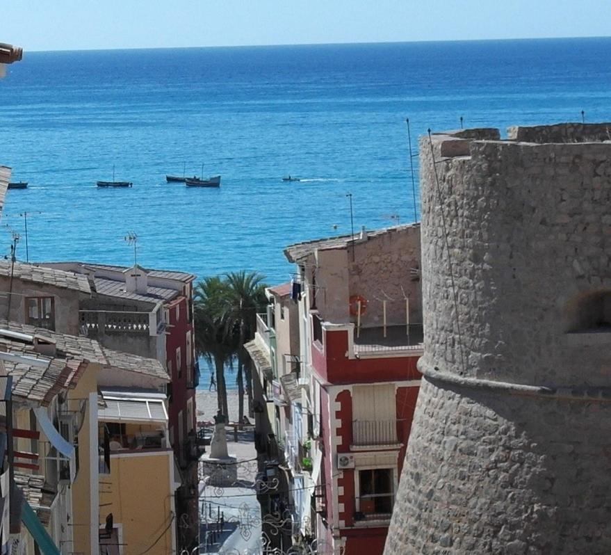 Mu, Apartamento Situada En La Muralla Del Casco Historico Villajoyosa Buitenkant foto
