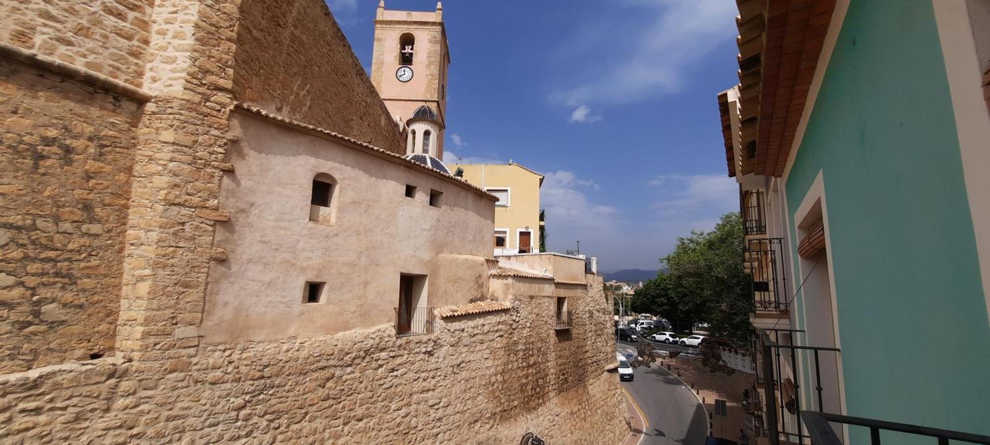 Mu, Apartamento Situada En La Muralla Del Casco Historico Villajoyosa Buitenkant foto